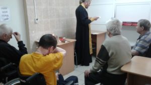 Таинство Соборования Великим постом для подопечных МКУ «КСАГ»