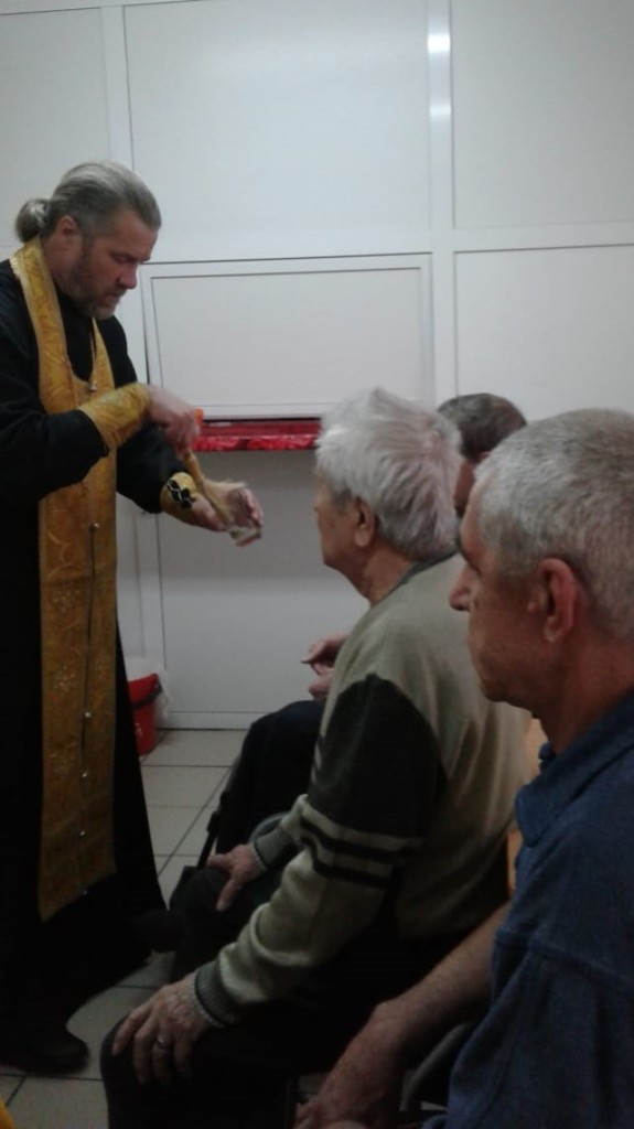 Таинство Соборования Великим постом для подопечных МКУ «КСАГ»