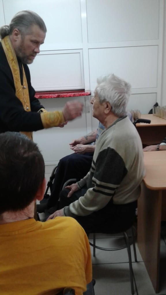 Таинство Соборования Великим постом для подопечных МКУ «КСАГ»