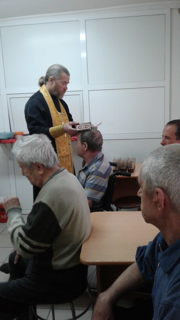 Таинство Соборования Великим постом для подопечных МКУ «КСАГ»