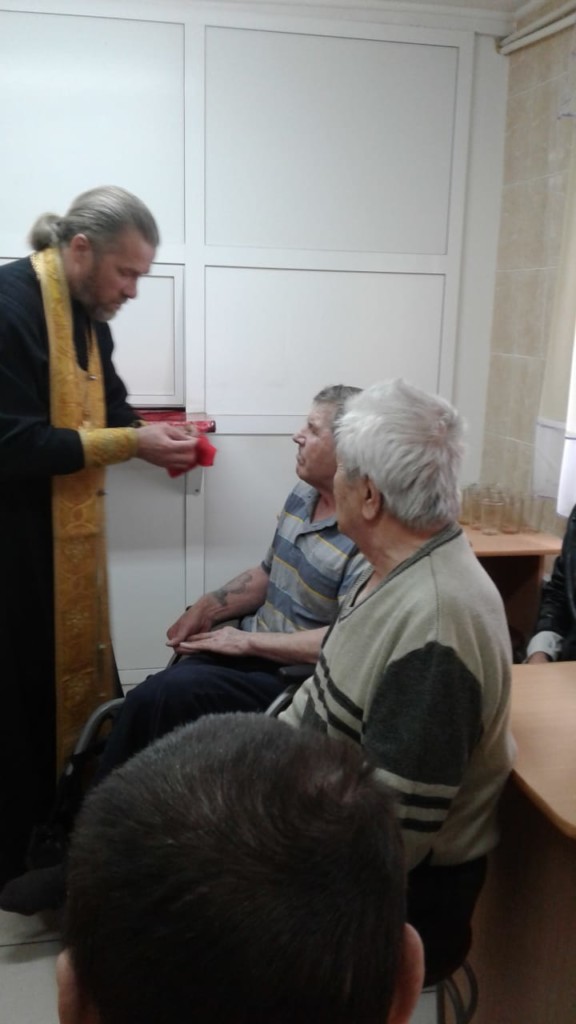 Таинство Соборования Великим постом для подопечных МКУ «КСАГ»