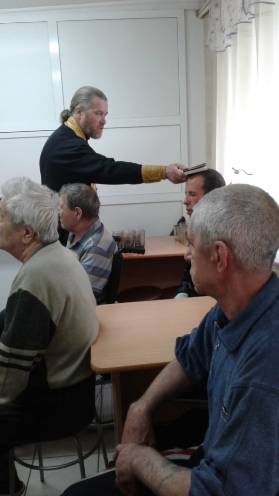 Таинство Соборования Великим постом для подопечных МКУ «КСАГ»