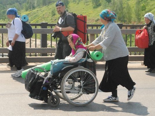 Великорецкий крестный ход в лицах