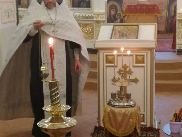 Престольный праздник храма архангела Михаила