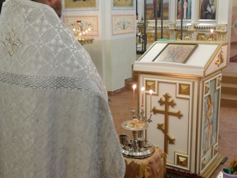 Престольный праздник храма архангела Михаила