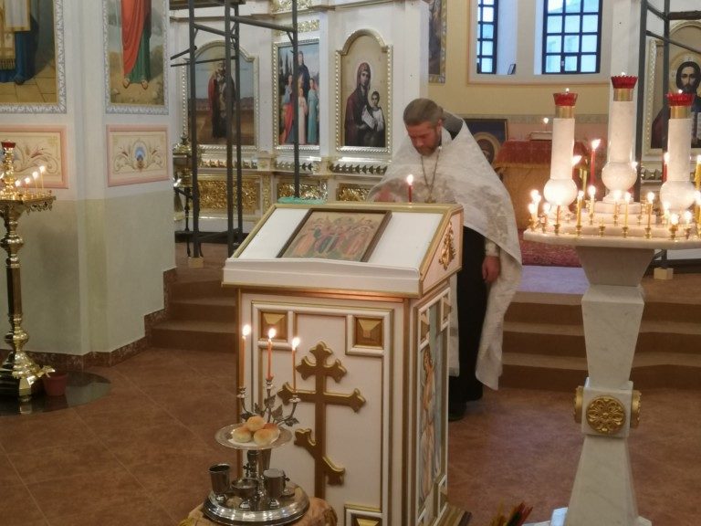 Престольный праздник храма архангела Михаила