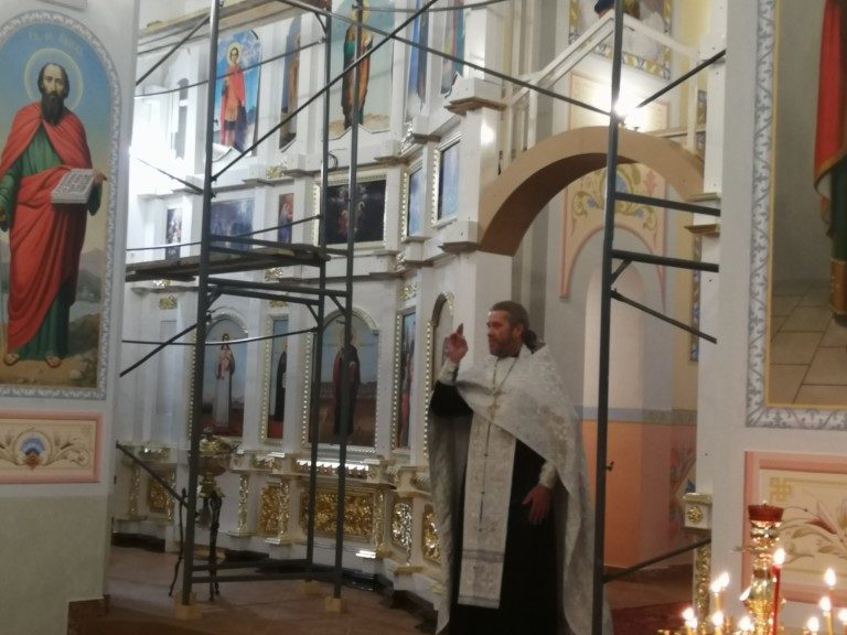 Престольный праздник храма архангела Михаила