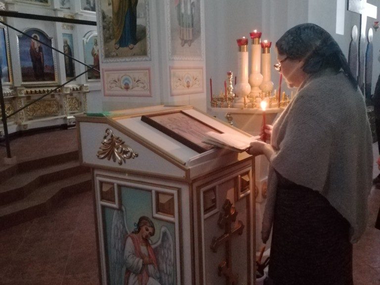 Престольный праздник храма архангела Михаила