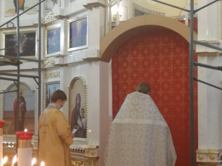 Престольный праздник храма архангела Михаила