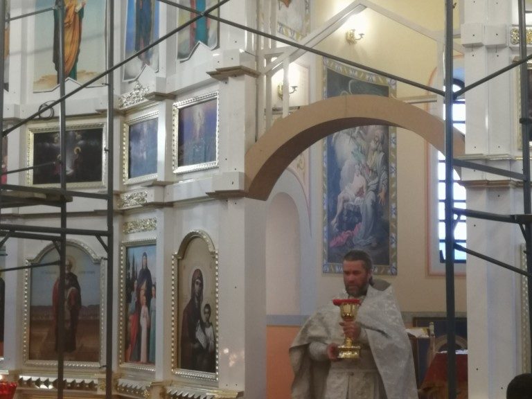 Престольный праздник храма архангела Михаила