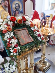 Престольный праздник в храме великомученика и целителя Пантелеимона. 